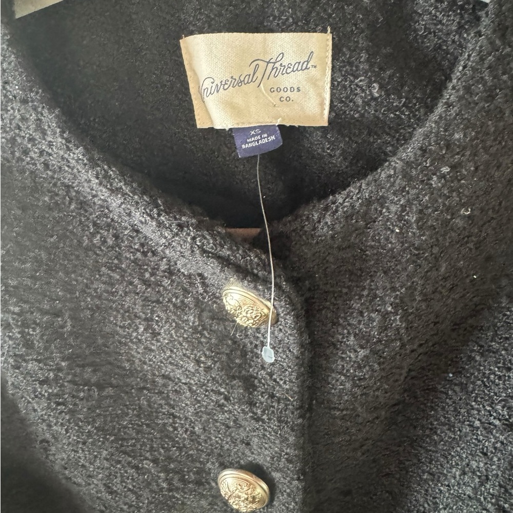 Nwot Universal Thread Button Front Jacket Size Xs… - image 4